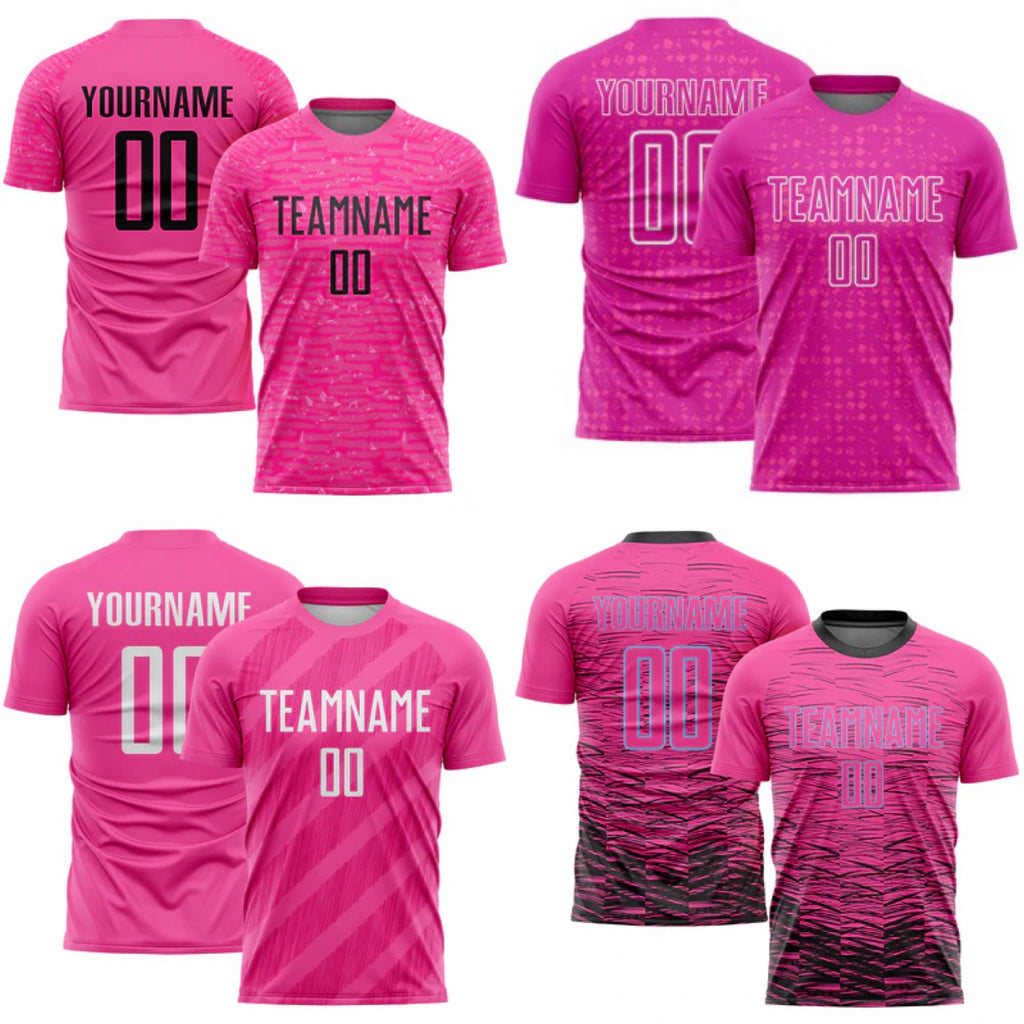 Men and women soccer options to show support for breast Cancer Awareness 