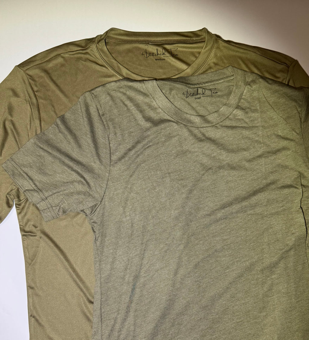 We have many options available for the OCP t-shirt: dri-fit, cotton (soft and heavy), and a buttery soft tri-blend.