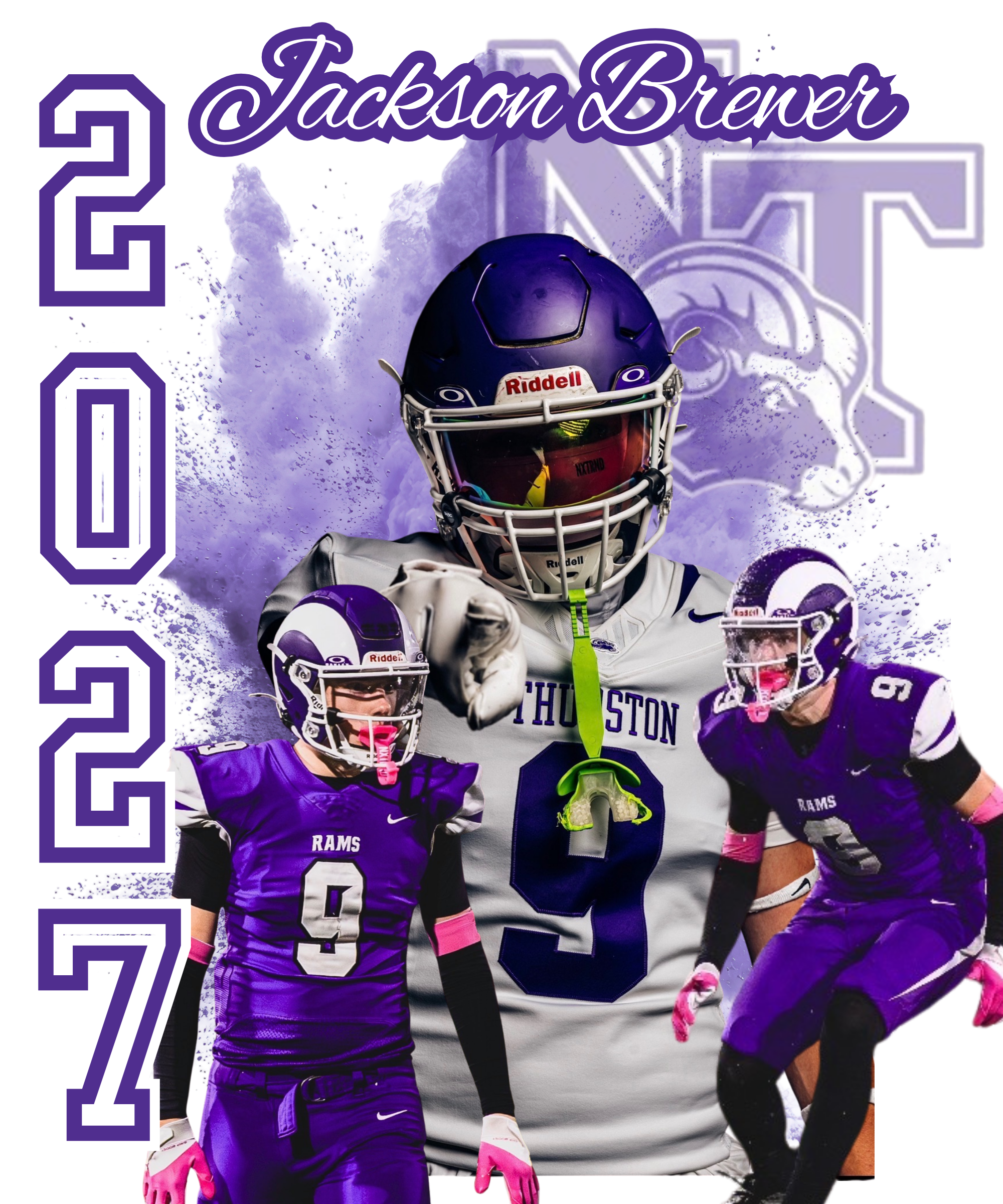 Premium item. Perfect for Senior Night!