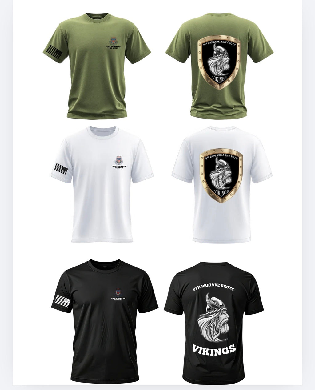 All your unit apparel needs provided by us.